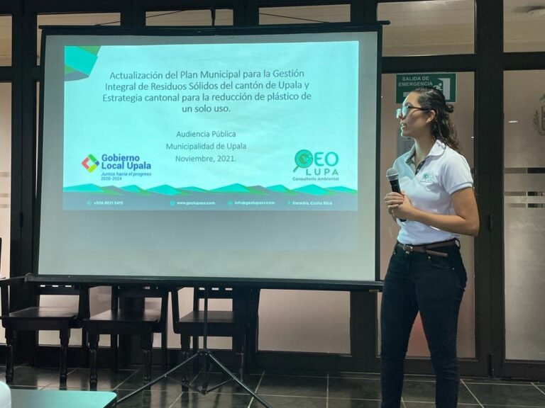 Municipal Plan for an Integral Management of Solid Waste and National Strategy for the Reduction of Single-Use Plastics for the Municipality of Upala, Alajuela